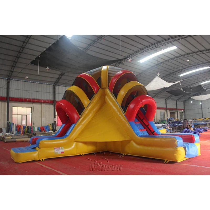 Inflatable Volcano Slide
