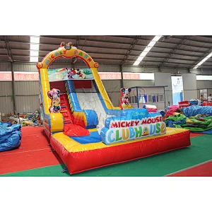 Inflatable water slide