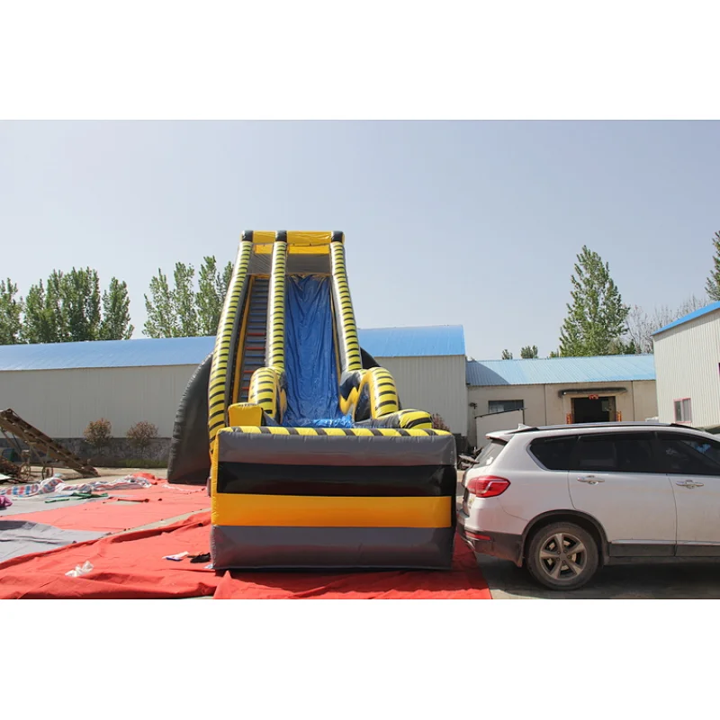 Inflatable Nuclear Dropkick Slide