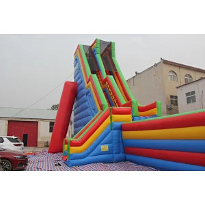Giant inflatale dropkick slide