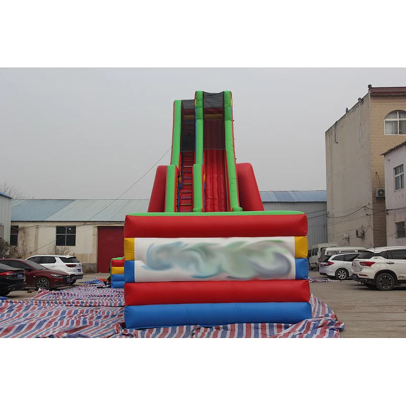 Giant inflatale dropkick slide