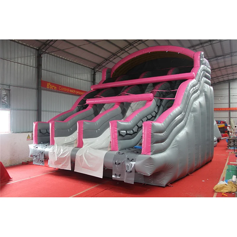 Four Lane Water Slide for Frame Pool
