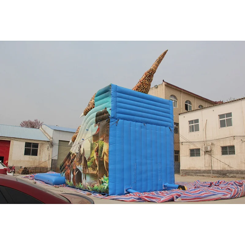 Crocodile Water Slide with Airtight pool