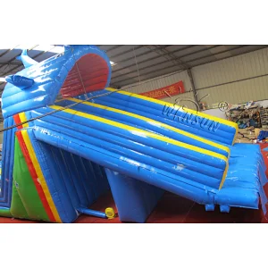 Double Lane Inflatable Water Slide