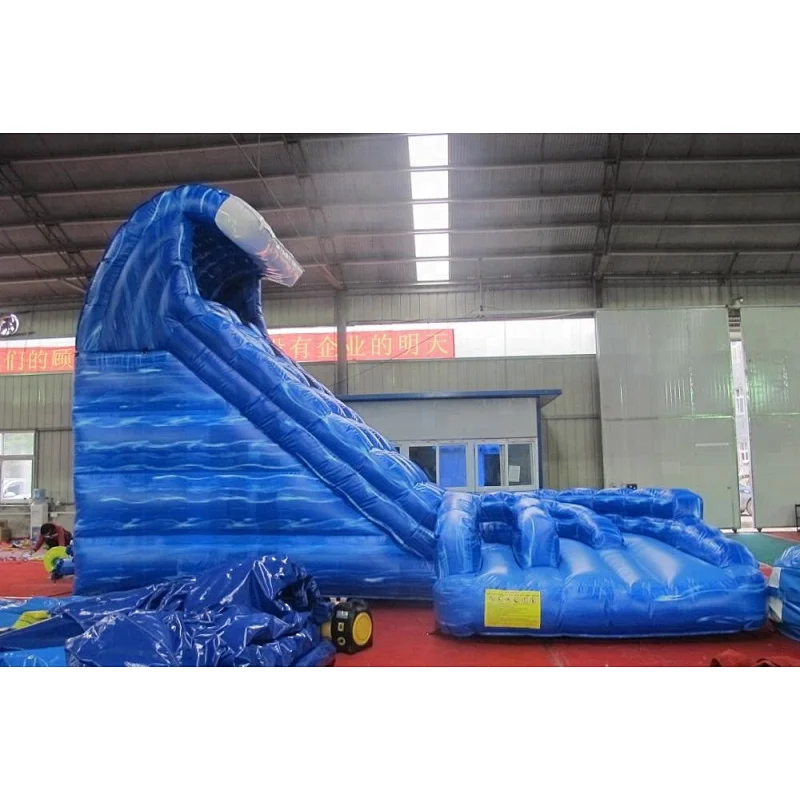 Inflatable water slide