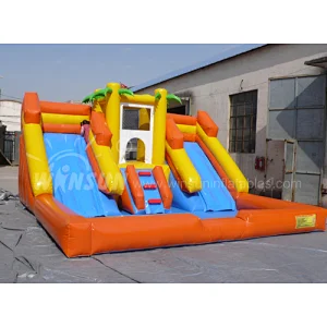 inflatable water slide