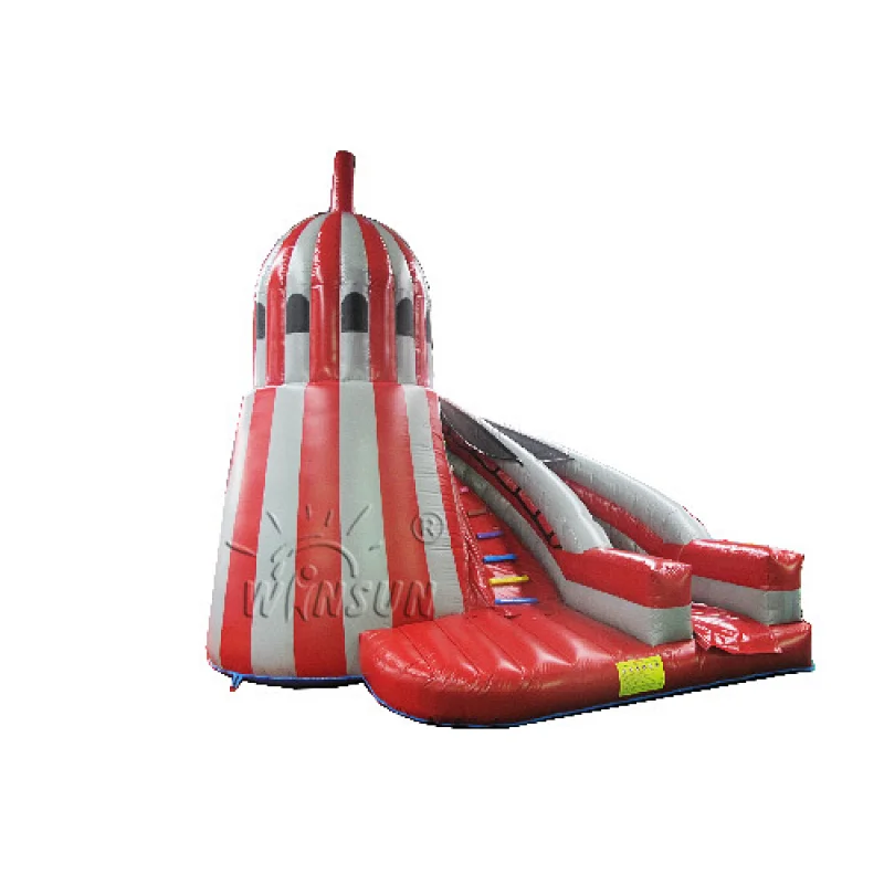 Helter Skelter Inflatable Slide