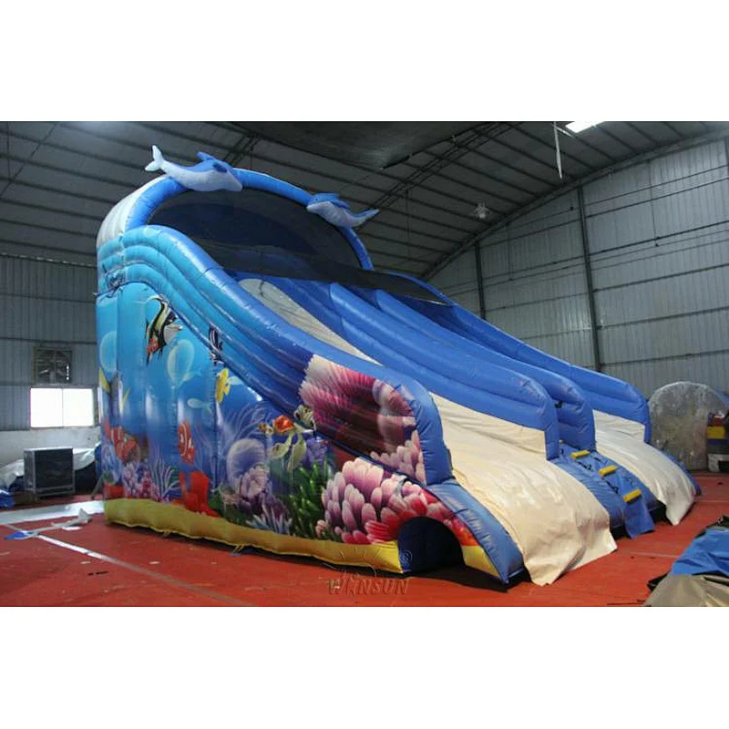 Dolphin themed Water Slide