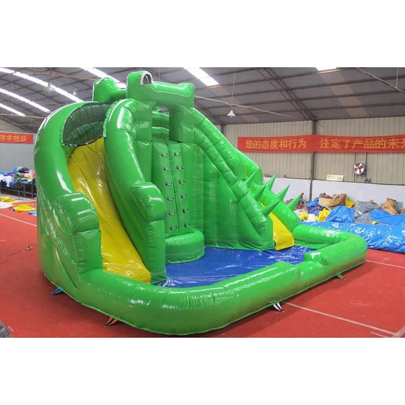 Inflatable water slide