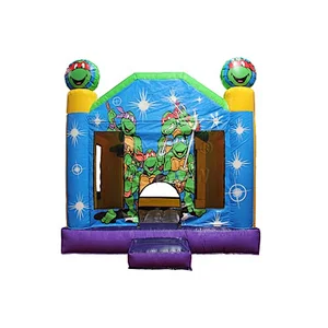 Cartoon Ninja Turtles Inflatable Bounce House