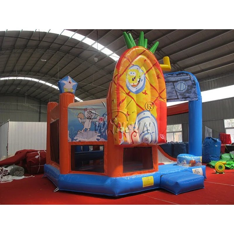 Inflatable Obstacle Course N Slide Combo