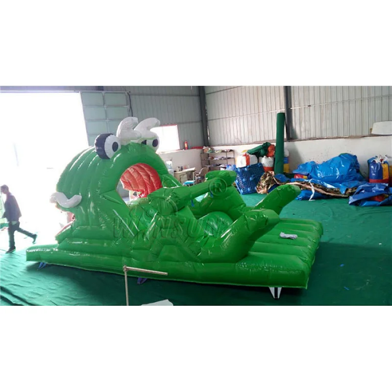 Inflatable Frog Slide For Kids