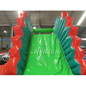 Lizard inflatable water slide