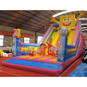 Spongbob inflatable slide