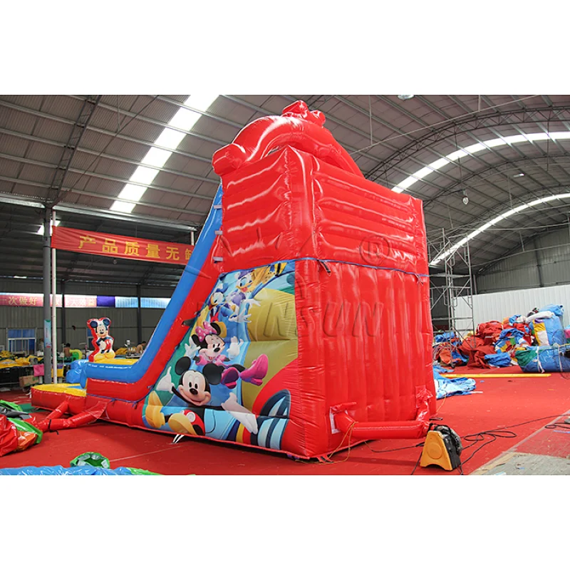 Inflatable water slide