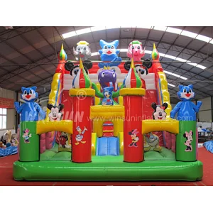Inflatable slide