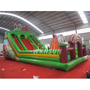 Boonia bears inflatable slide