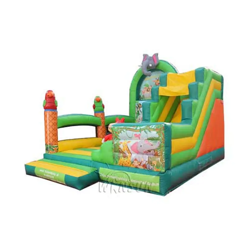 Animal World inflatable combo