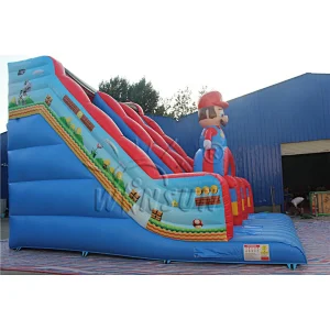 Mario inflatable slide