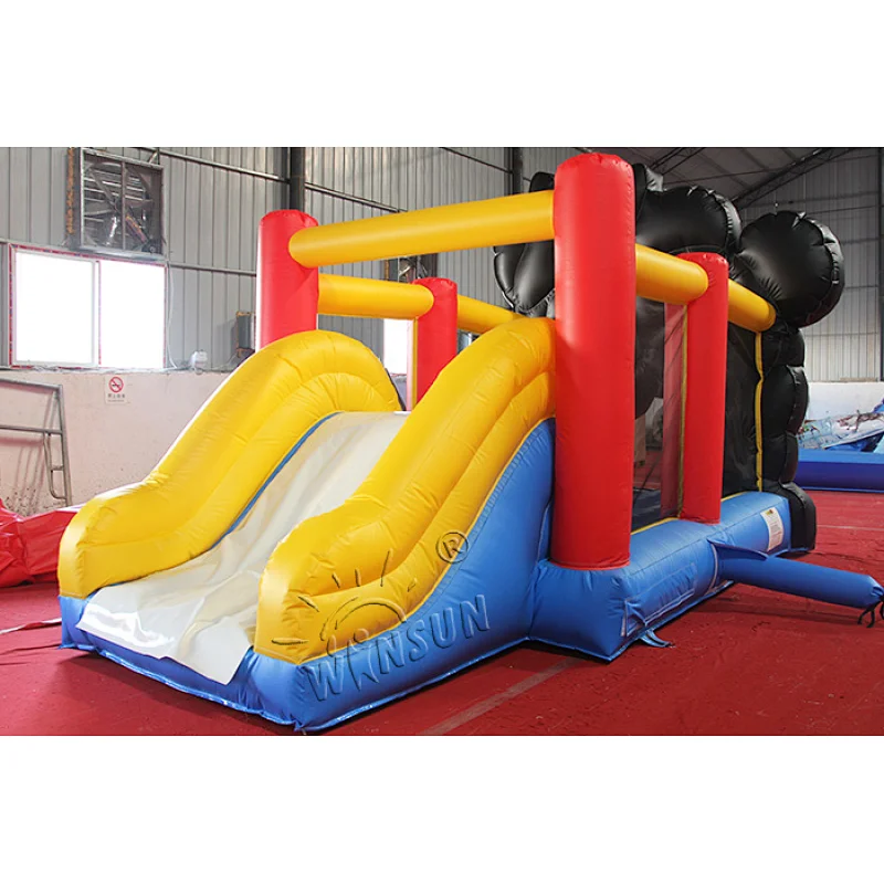 Inflatable Moonwalk with Slide
