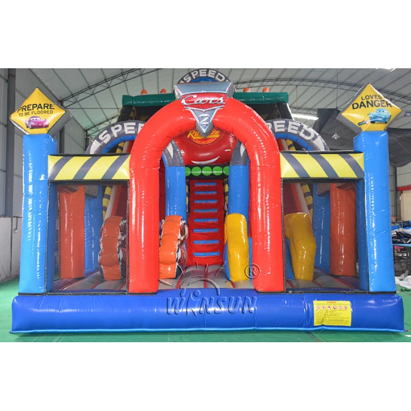 Inflatable Combo McQueen Slide