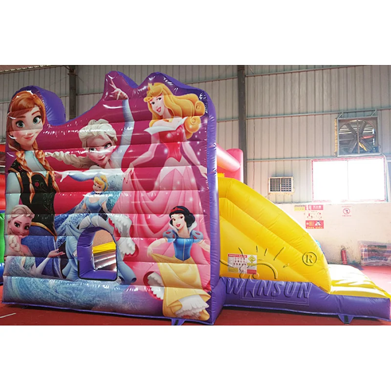 Inflatable Moonwalk with Slide
