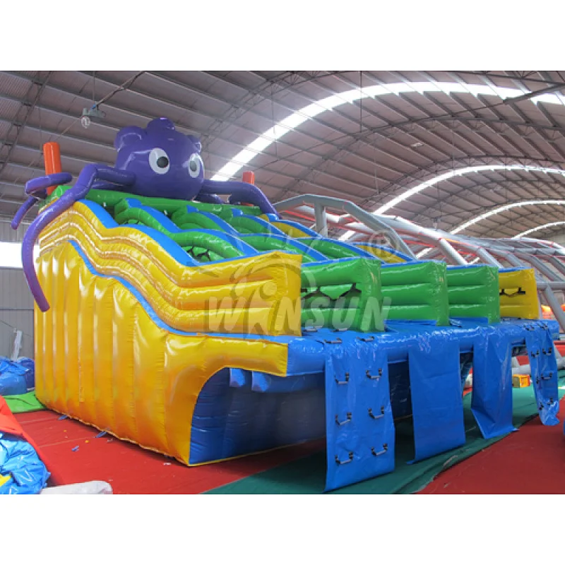 Octopus Inflatable pool slide