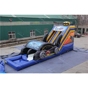 Batman Theme Inflatable Water Slide