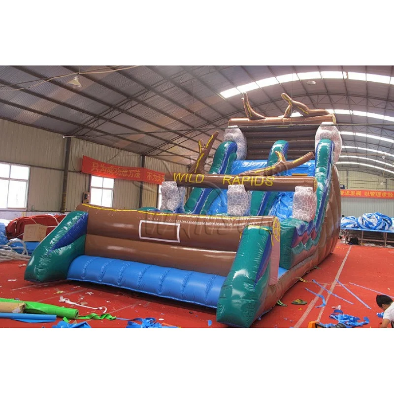 Inflatable Wild Rapids Slide