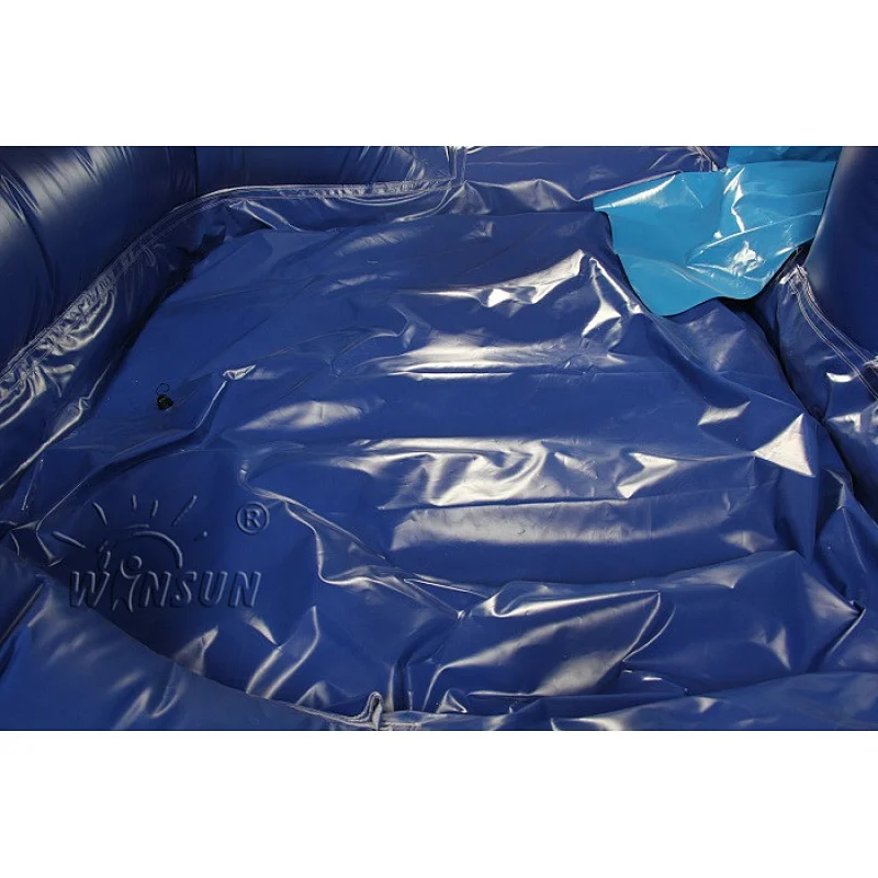 Inflatable Blue Wave Water Slide