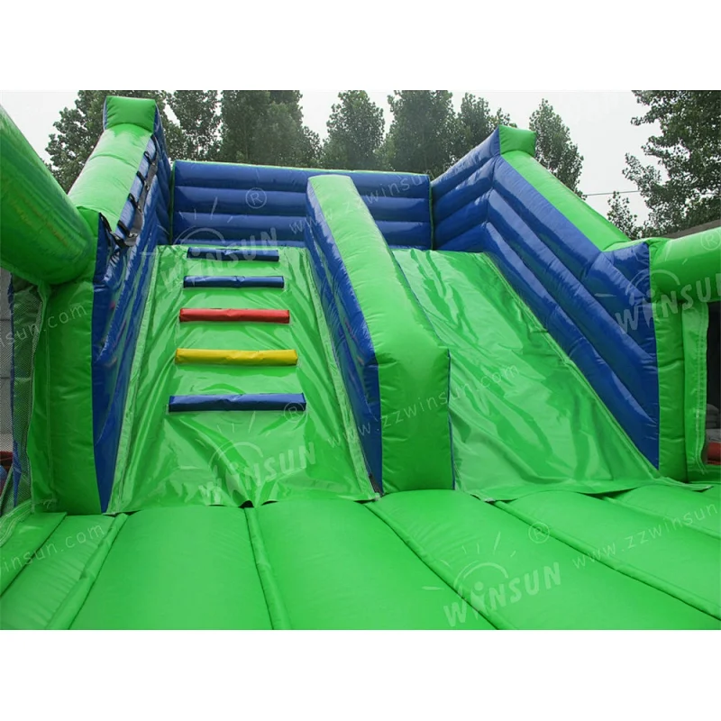Inflatable slide