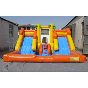 inflatable water slide