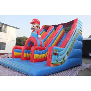 Mario inflatable slide