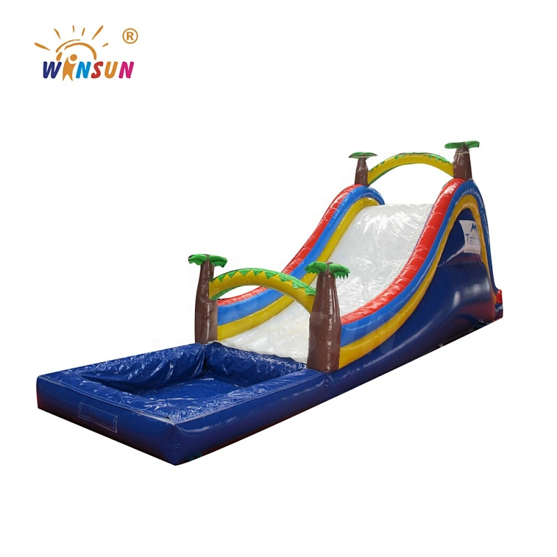 Inflatable water slide