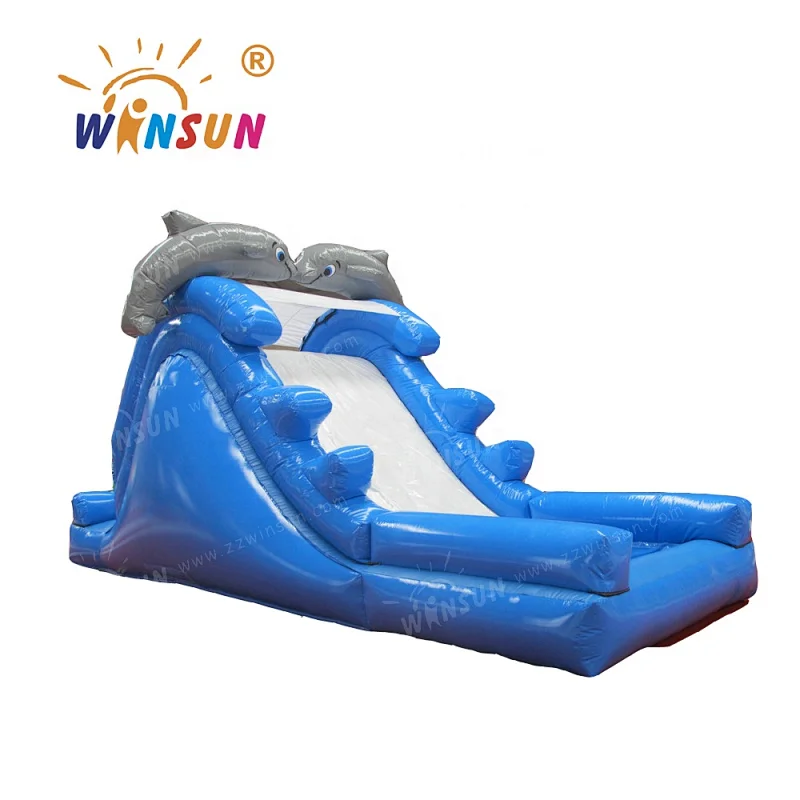 Inflatable water slide