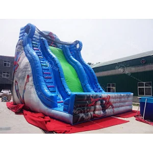 Spider-man inflatable slide