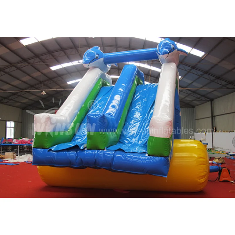 Inflatable water slide