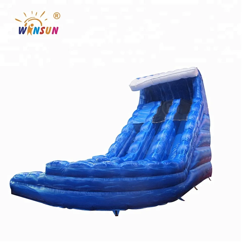 Inflatable water slide