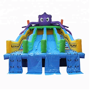 Octopus Inflatable pool slide