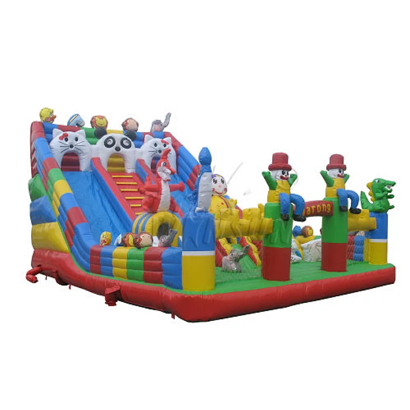 Inflatable slide