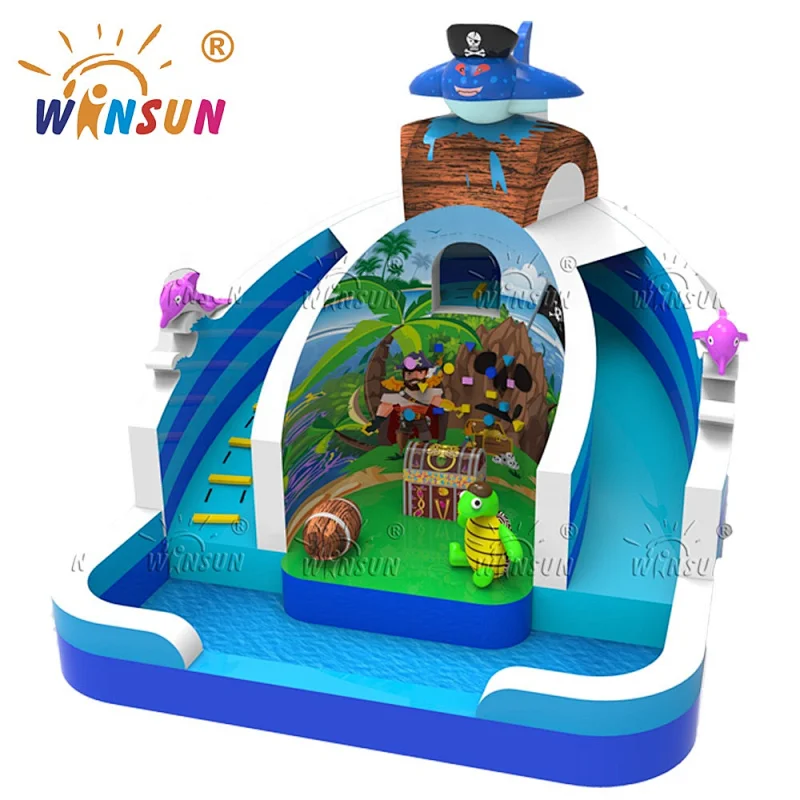 Dubai exhibit - Pirate water slide