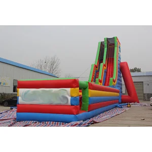 Giant inflatale dropkick slide