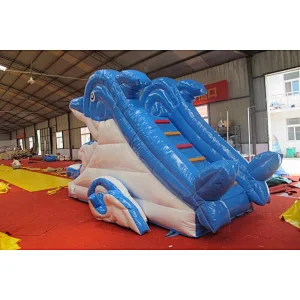 Inflatable water slide