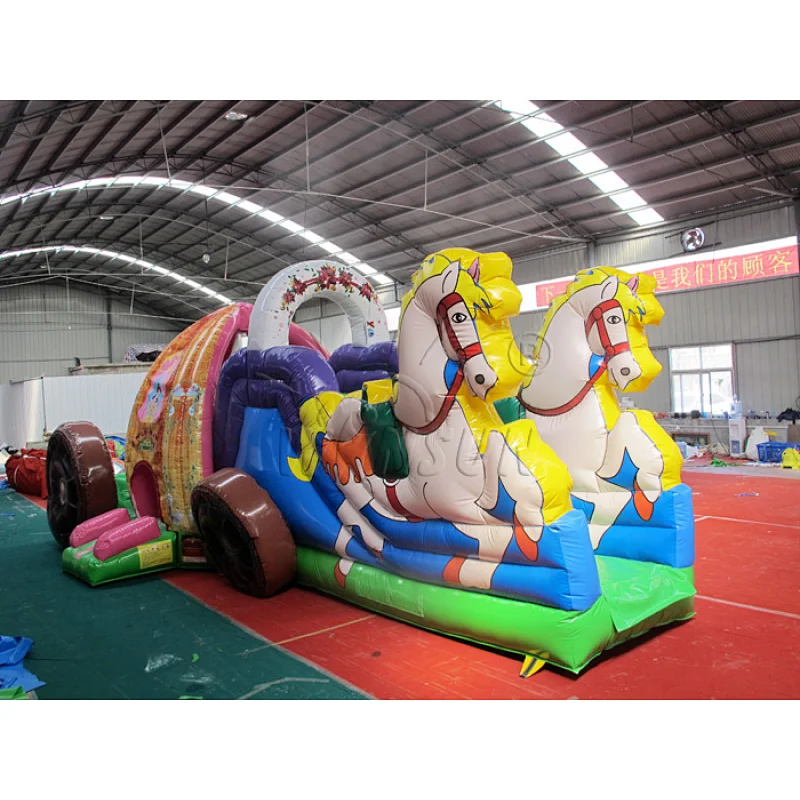 Carriage Inflatable Slide