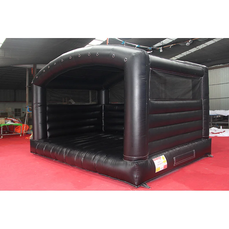 Black Inflatable Castle