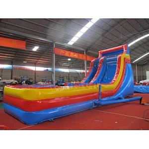 Inflatable water slide
