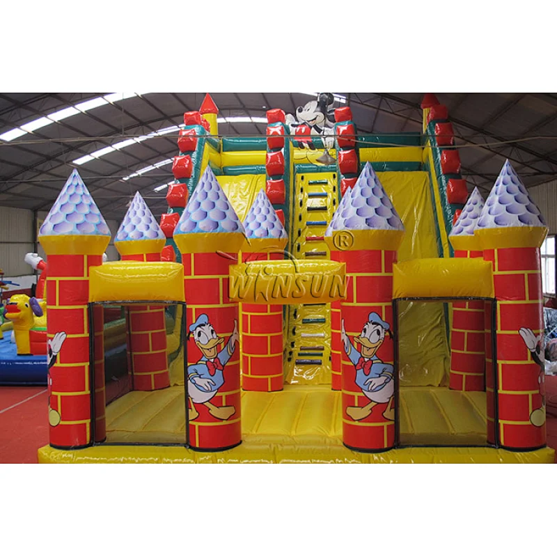 Giant Inflatable Slide with Bouncer