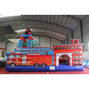Inflatable Rescue Heroes Moonwalk