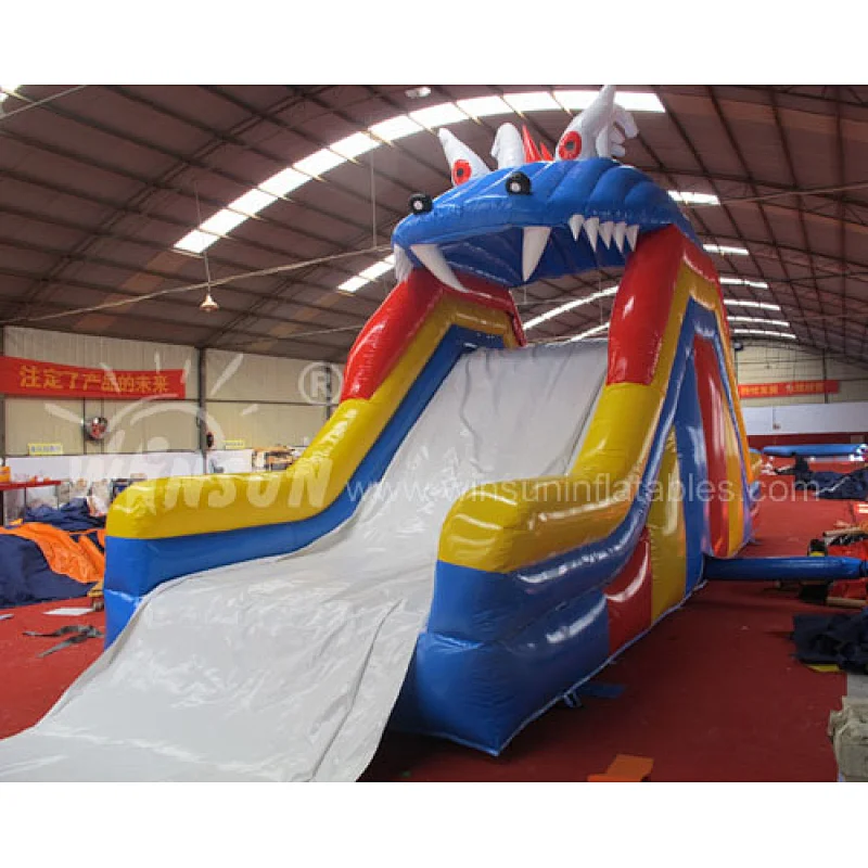 Inflatable water slide