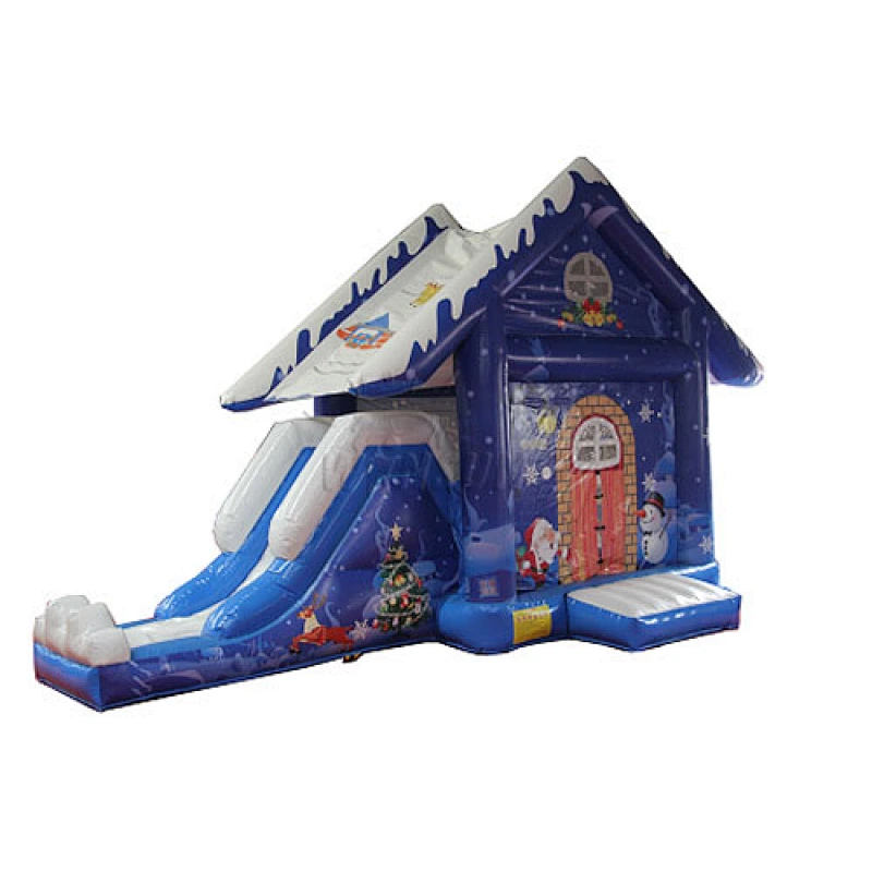 Christmas Eve Inflatable Bouncy House N Slide